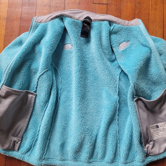 The North Face Aqua Fleece Zip Jacket, Girs Large 14-16 - Picture 5 of 9